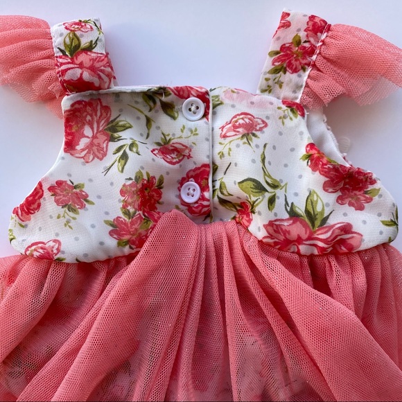 🌹👼🏻New Born Rosey Dress👼🏻🌹 - Picture 4 of 7